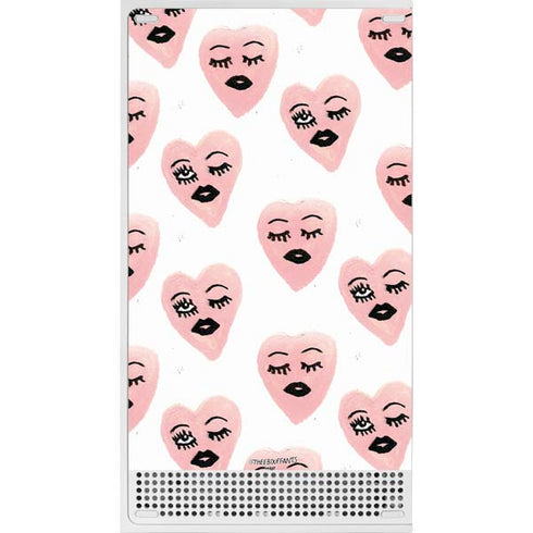 Bouffants and Broken Hearts Winking Hearts Xbox Series S Skins